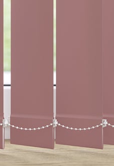 Trinity (Blackout), Peony - Vertical Blind Slats